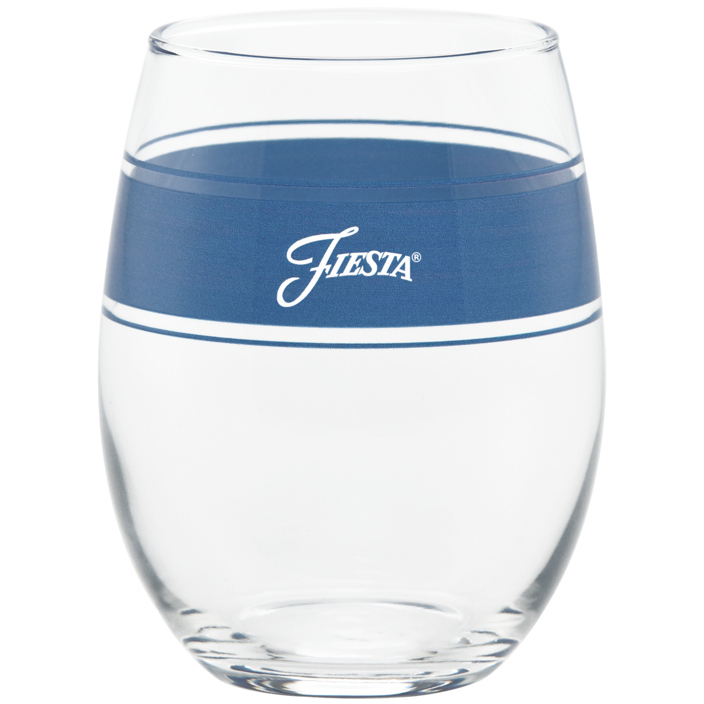 Coastal Blues 15 oz. Frame Stemless Wine Mixed Color – Set of 4