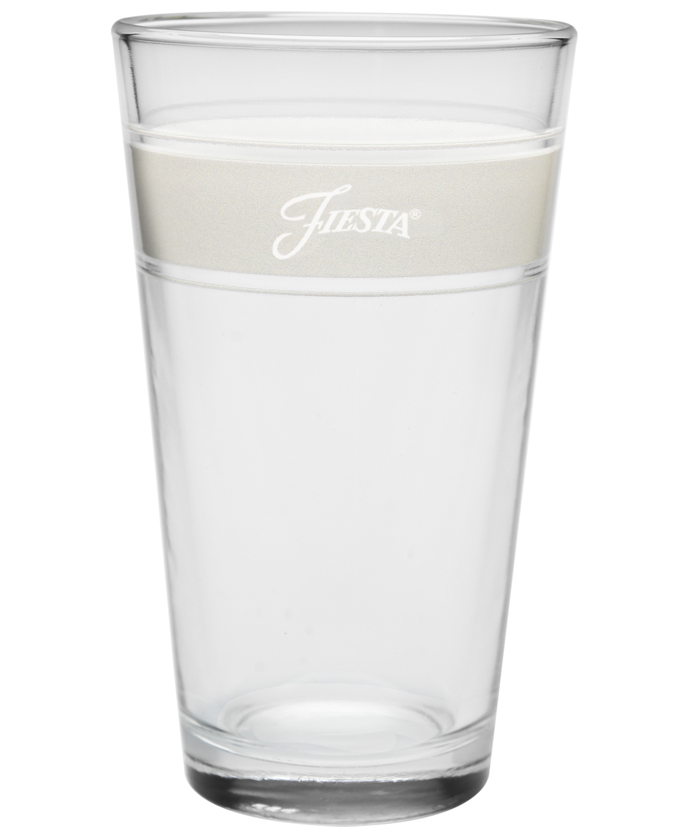 Linen 16 oz. Frame Cooler Glass - Set of 4