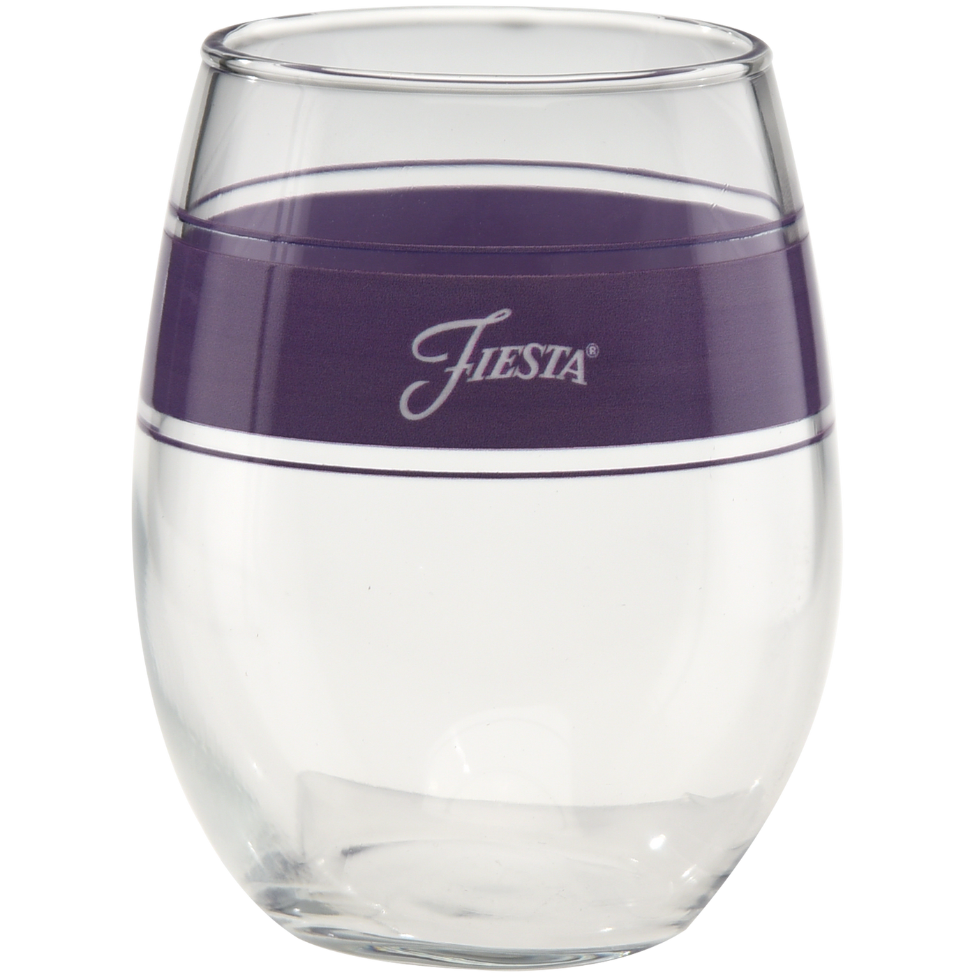 Lavender 15 oz. Frame Stemless Glass – Set of 4
