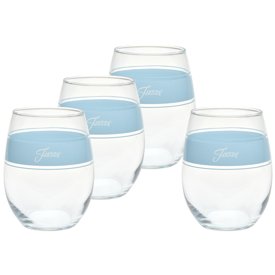 15 oz. Frame Stemless Wine Sky – Set of 4