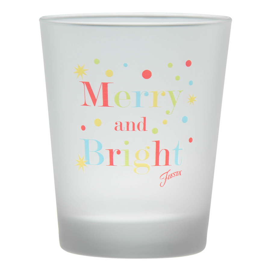 Retired 15 oz Merry & Bright Tapered Double Old Fashion – Set of 4