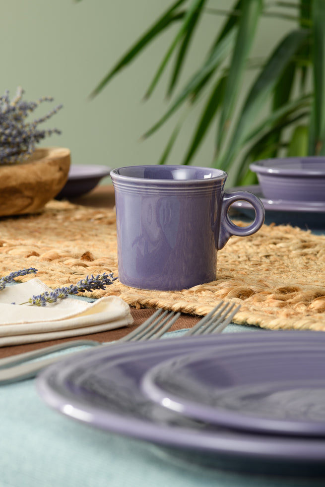 Lavender Classic Ring Handle 10 1/4 OZ Mug