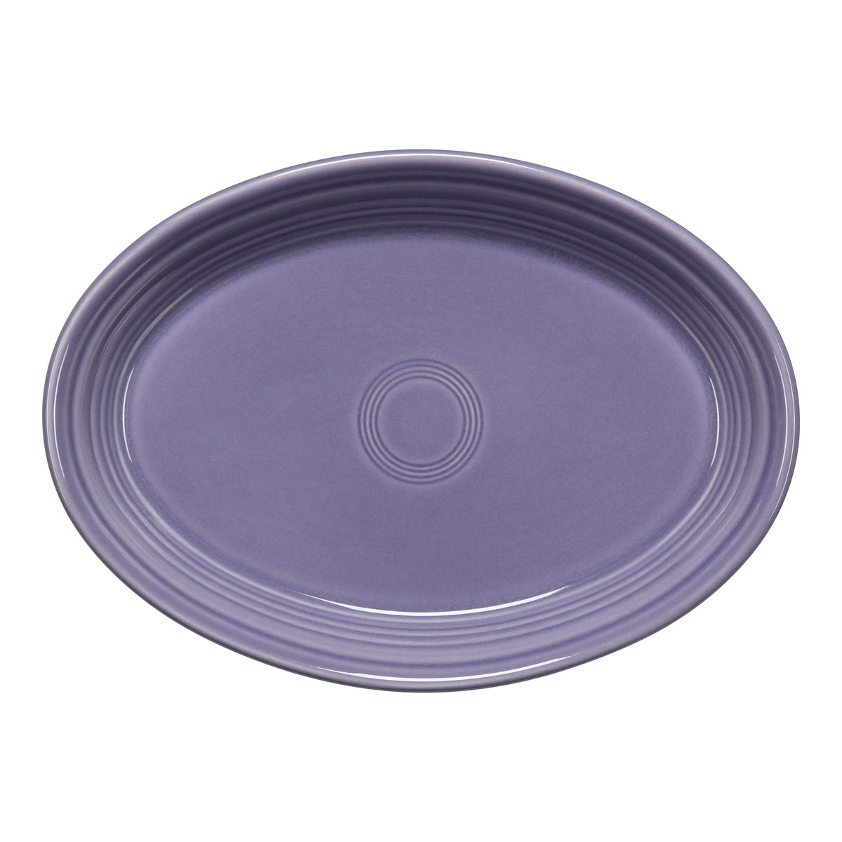 Lavender 9 5/8 Inch Small Oval Serving Platter
