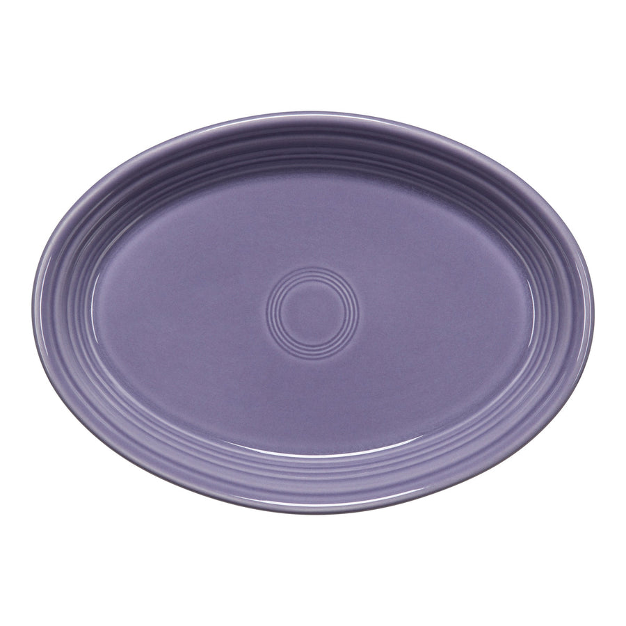 Lavender 9 5/8 Inch Small Oval Serving Platter