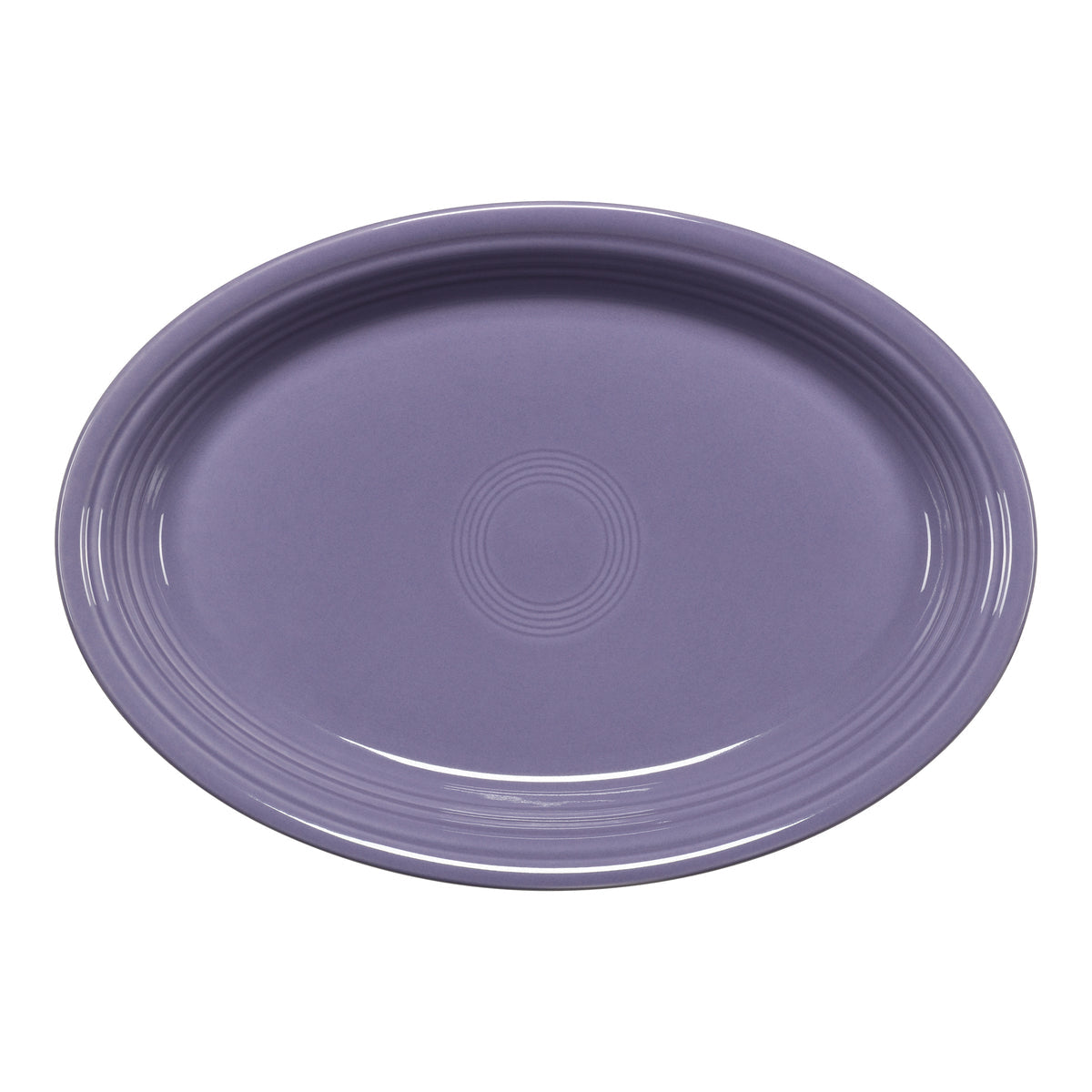 Lavender 13 5/8 Inch Large Oval Serving Platter