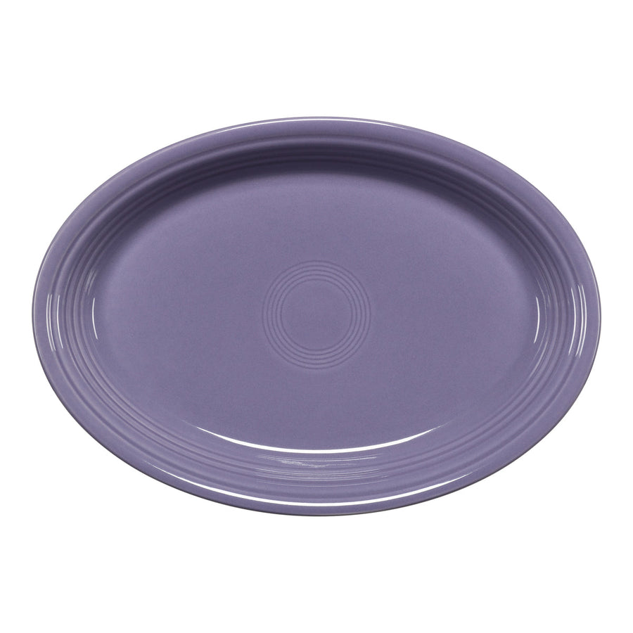 Lavender 13 5/8 Inch Large Oval Serving Platter