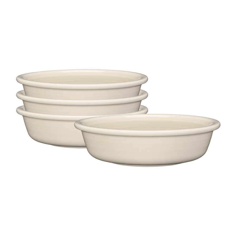 Linen Set of 4 Classic Rim 6 7/8 Inch Cereal Bowl 19 OZ,