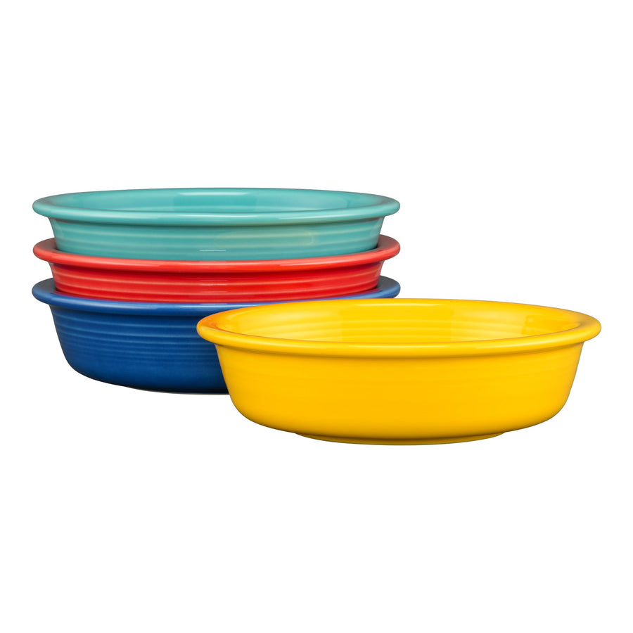 Mixed Vibrant Classic Rim 6 7/8 Inch Cereal Bowl 19 oz, Set of 4