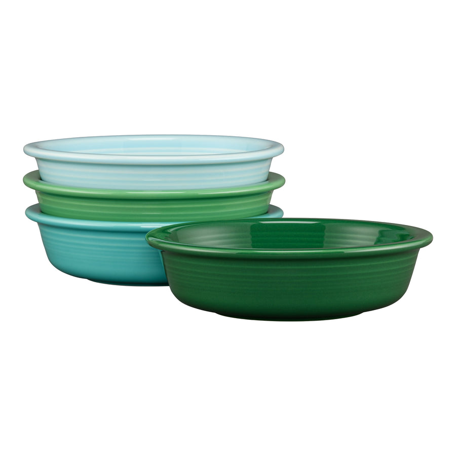 Mixed Aegean Classic Rim 6 7/8 Inch Cereal Bowl 19 oz, Set of 4