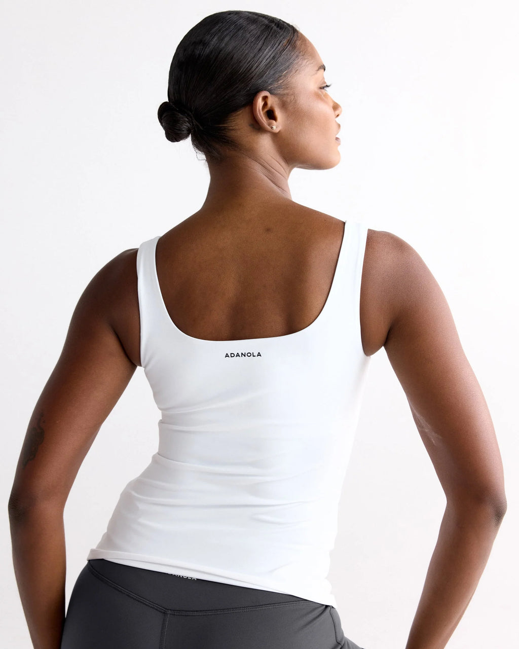 Ultimate Square Neck Top - White