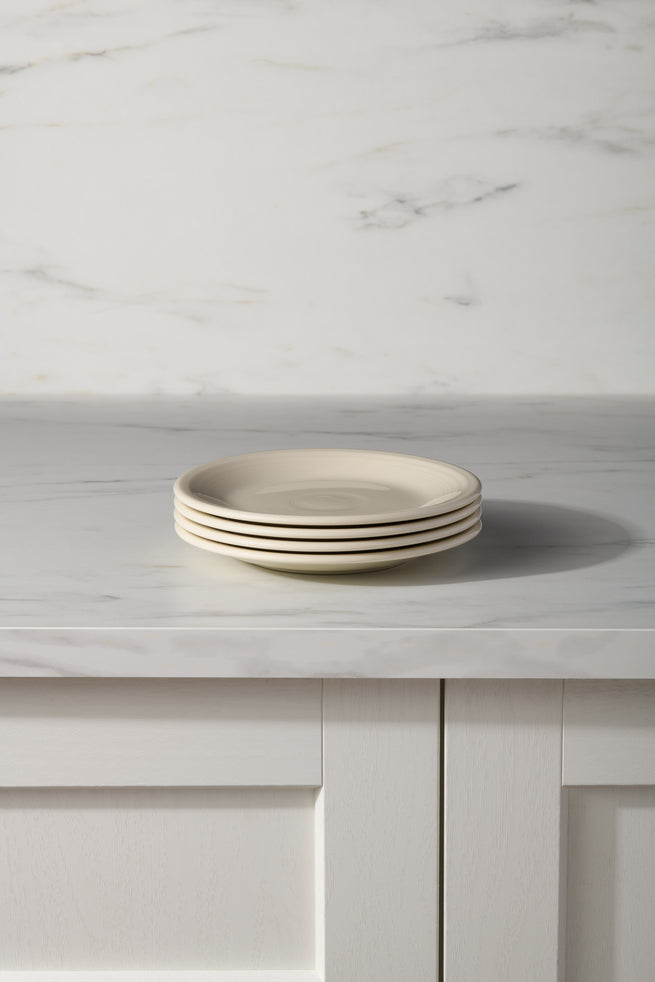 Linen Set of 4 Classic Rim 7 1/4 Inch Salad Plate