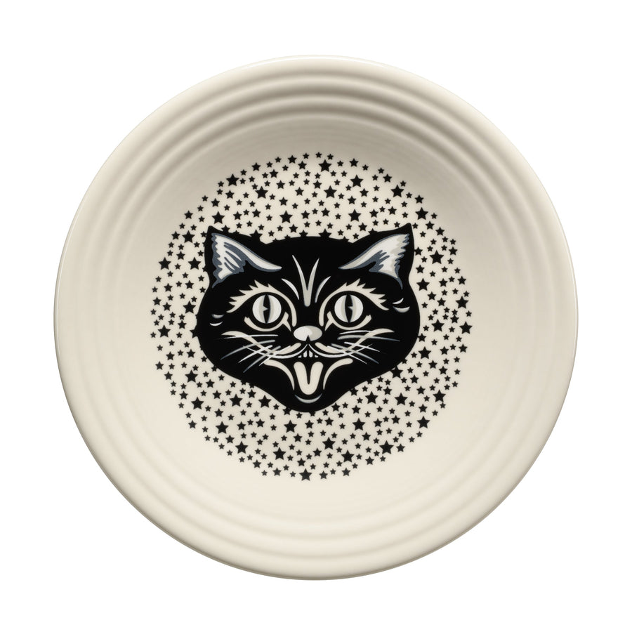 Black Cat Linen Classic Rim 9 Inch Luncheon Plate
