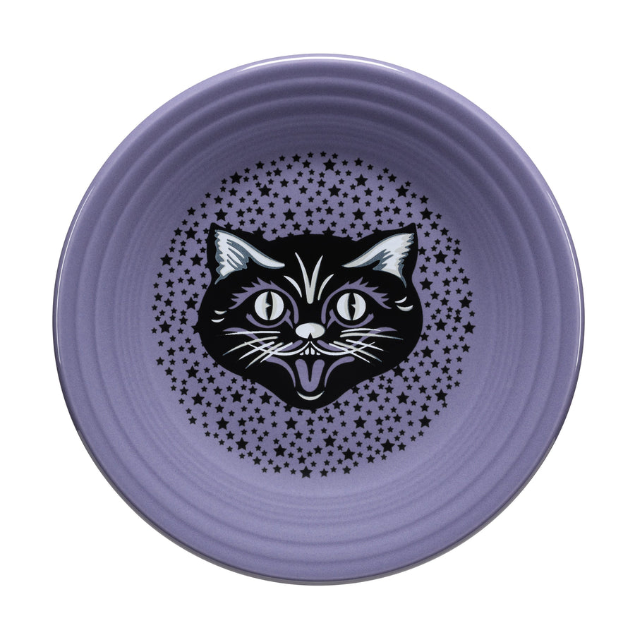 Black Cat Lavender Classic Rim 9 Inch Luncheon Plate