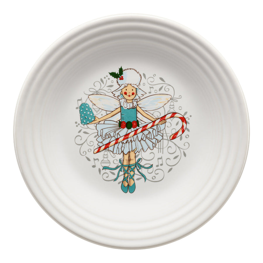 Nutcracker Sugar Plum Fairy Classic Rim 9 Inch Luncheon Plate