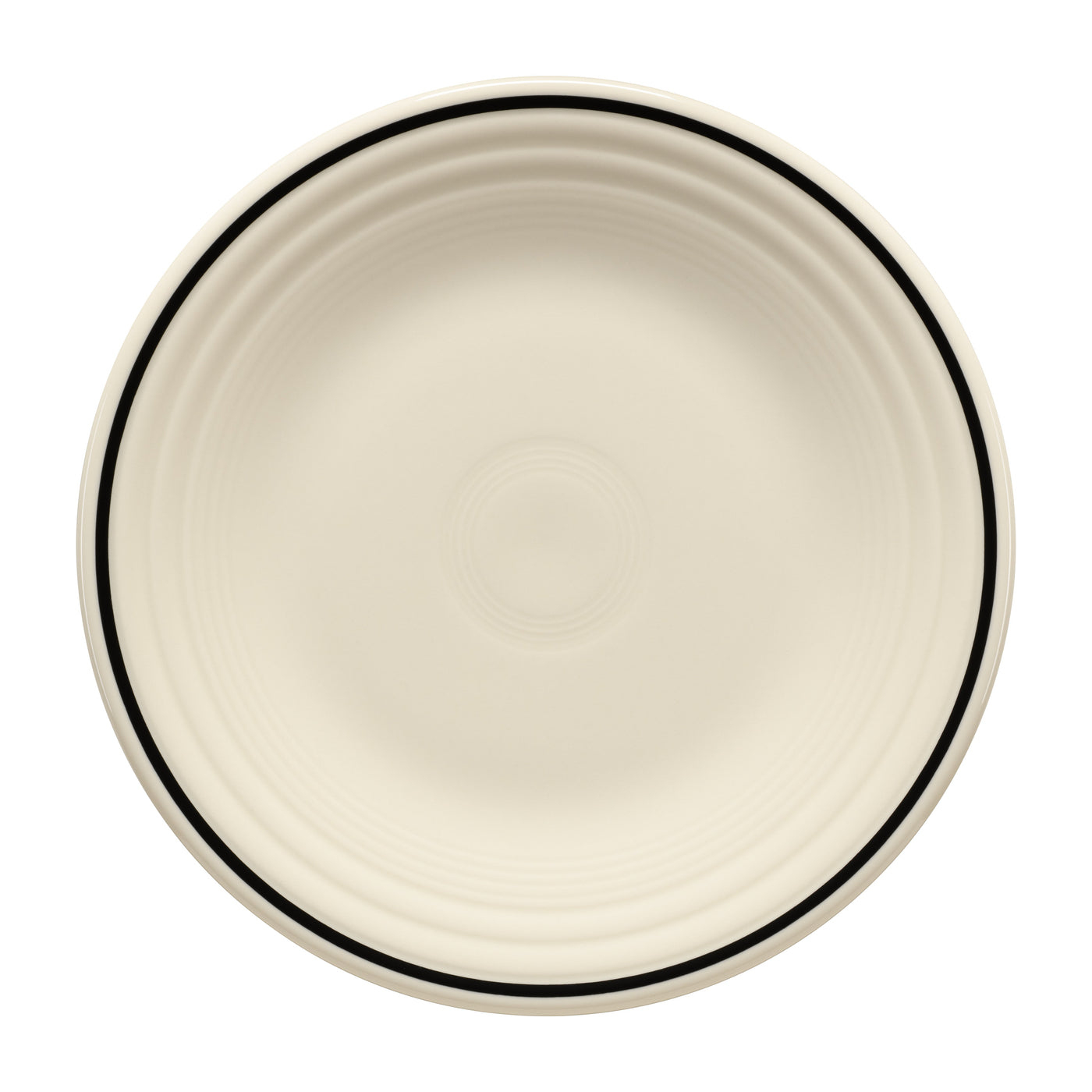 Black Band Classic Rim 9 Inch Luncheon Plate