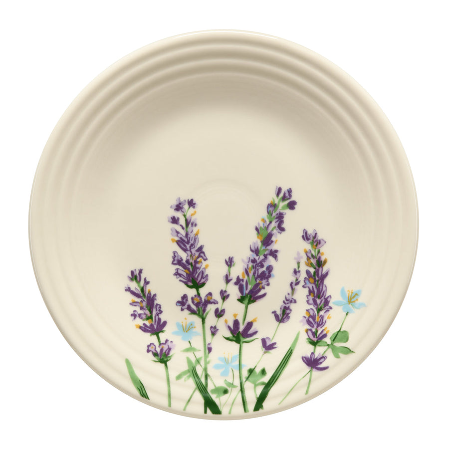 Lavender Bloom Classic Rim 9 Inch Luncheon Plate