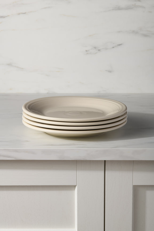 Linen Set of 4 Classic Rim 10 1/2 Inch Dinner Plate