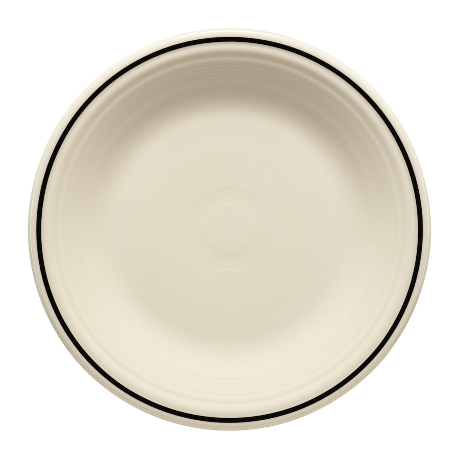 Black Band Classic Rim 10 1/2 Inch Dinner Plate