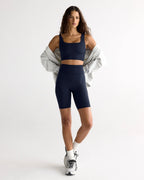 Ultimate Square Neck Bra - Navy Blue