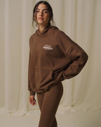 Classics Oversized Hoodie - Mocha Brown