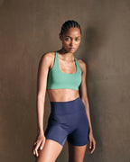 Ultimate Narrow Racer Back Bra - Eucalyptus Green