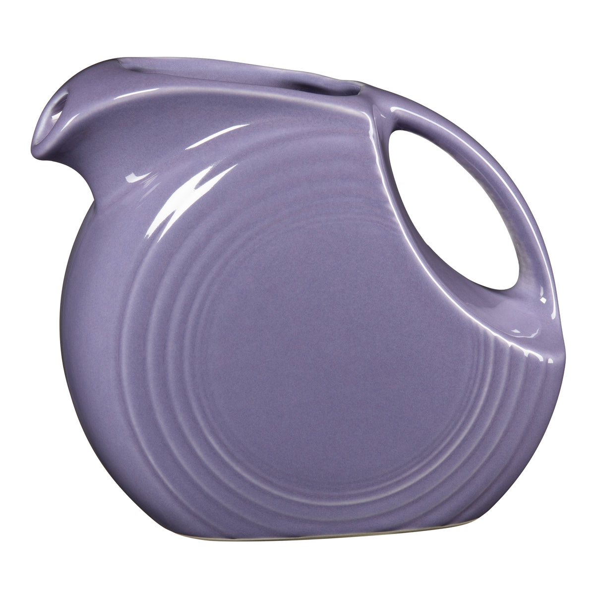 Lavender 67 OZ Large Disk Pitcher
