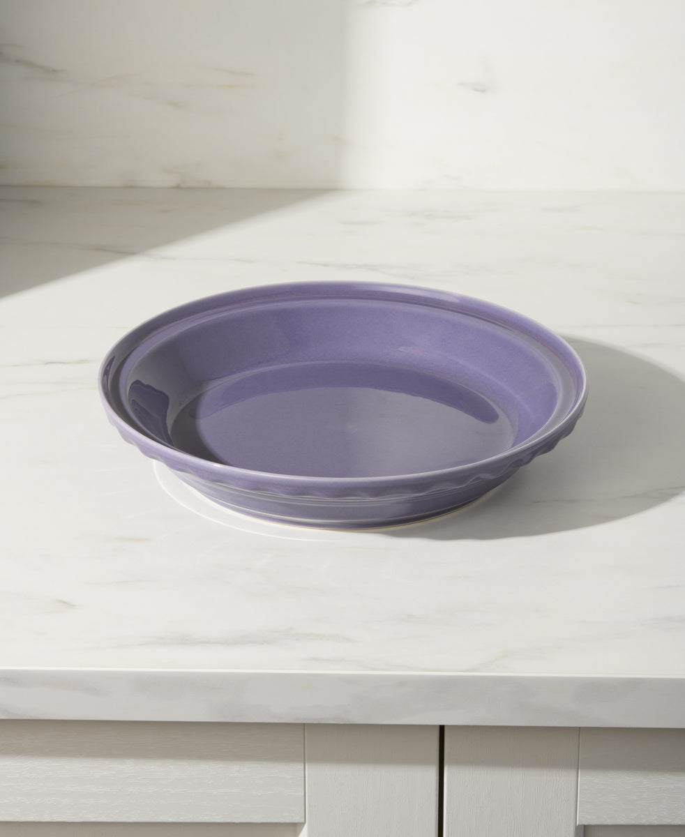 Lavender 10 1/4 Inch Deep Dish Pie Baker 44OZ