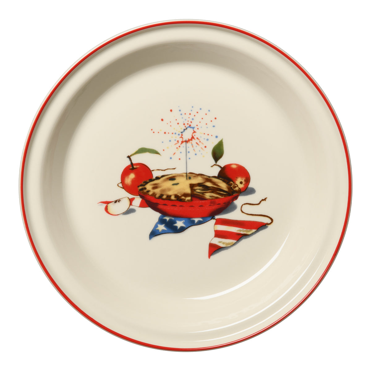 Americana Apple Pie 10 1/4 Inch Deep Dish Pie Baker 44OZ