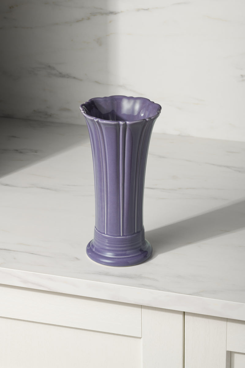 Lavender 9 5/8 Inch Medium Vase