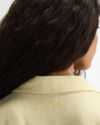 Linen Blend Shirt - Buttercream