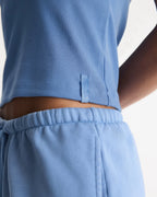 Soft Modal Rib Tank Top - Blossom Blue