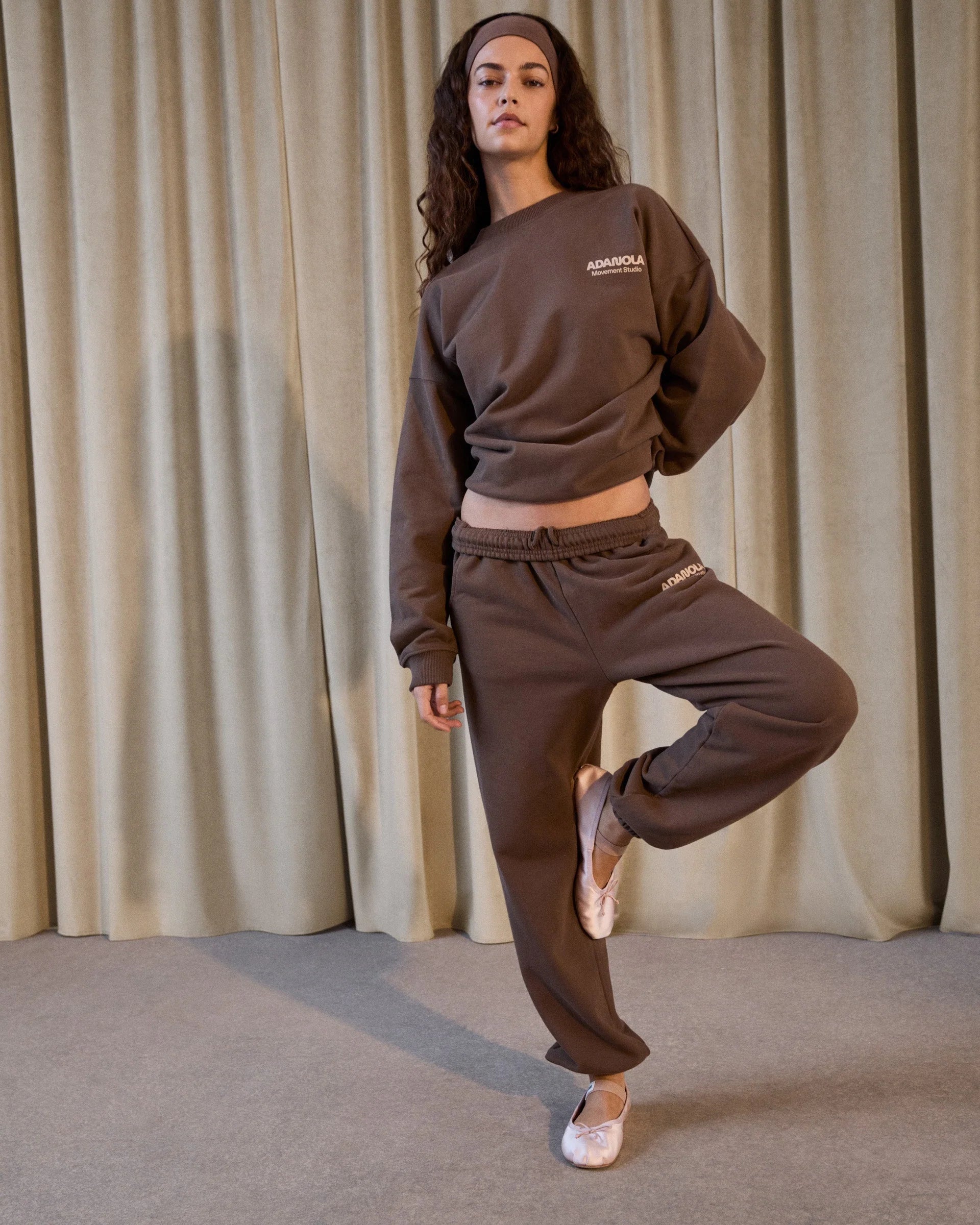 Studio Sweatpants - Mocha Brown