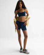 Active Hybrid Shorts - Navy Blue