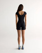 Ultimate Short Sleeve Romper - Black