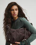 Large Rope Cross Body Bag - Coffee Bean