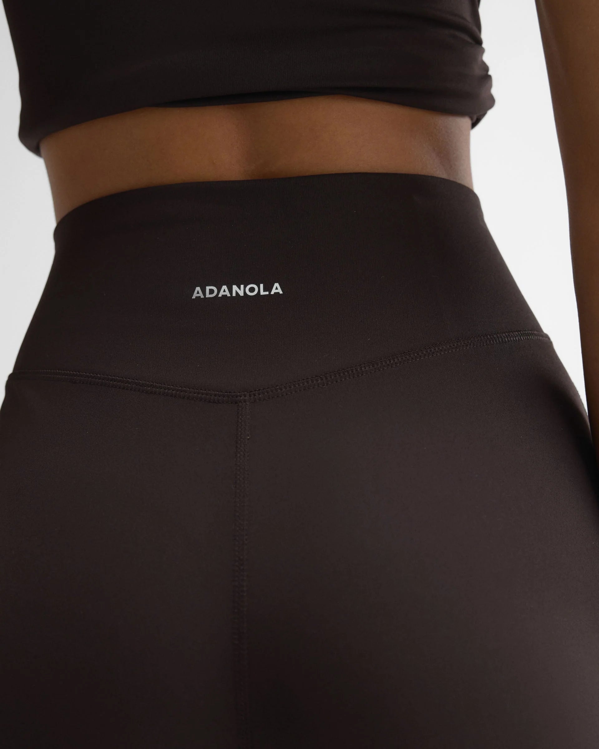 Straight Leg Yoga Pant - Coffee Bean