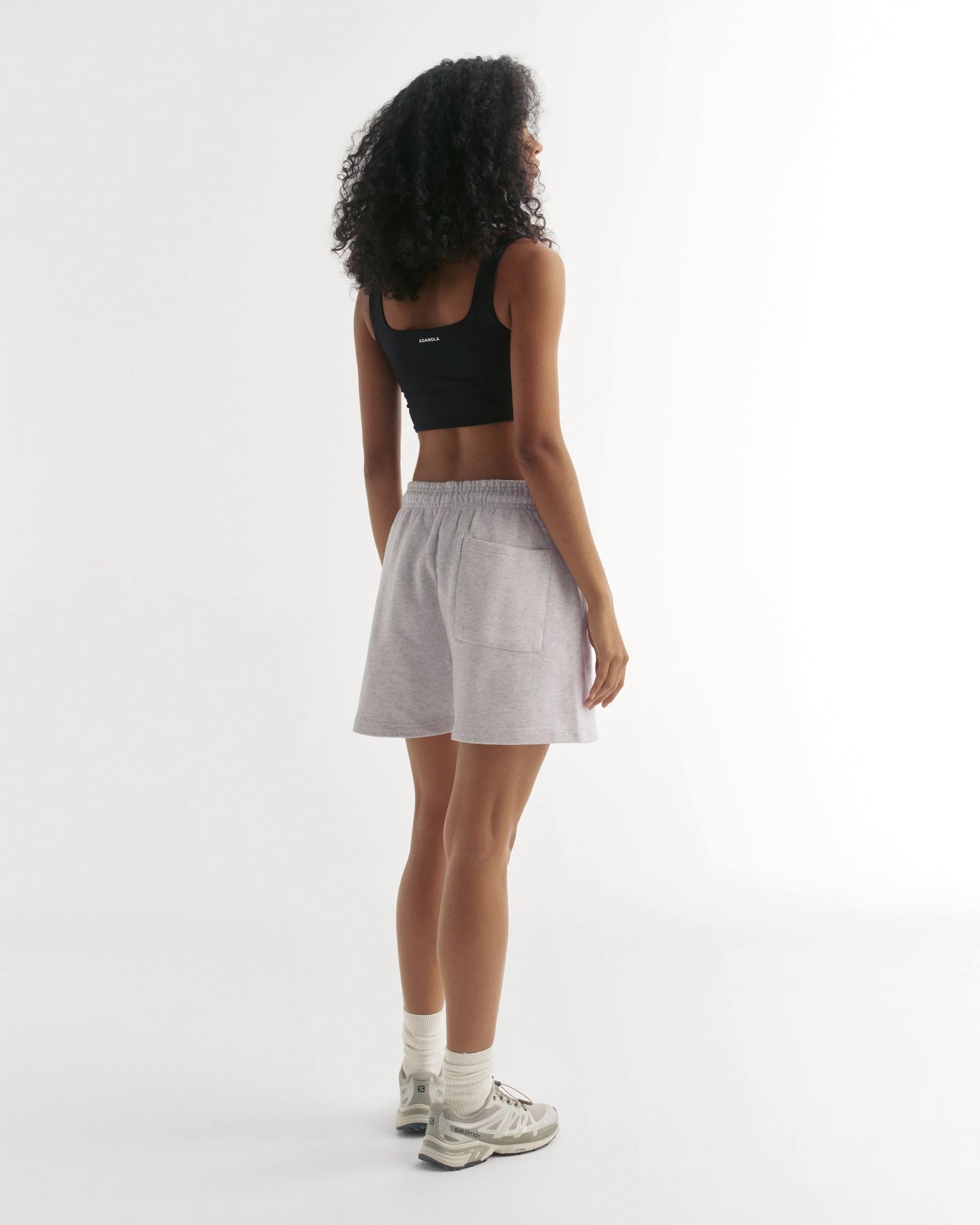 ADA Sweat Shorts - Light Grey Melange