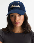 Signature Applique Cap - Navy Blue