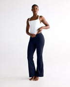 Flared Yoga Pant - Navy Blue