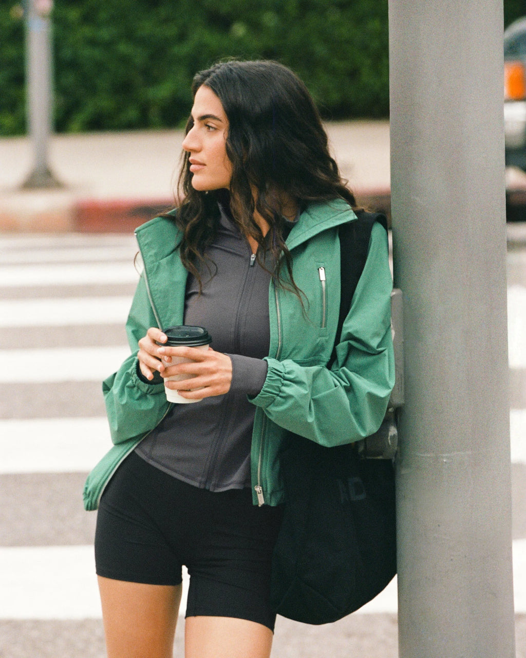 Track Jacket - Eucalyptus Green
