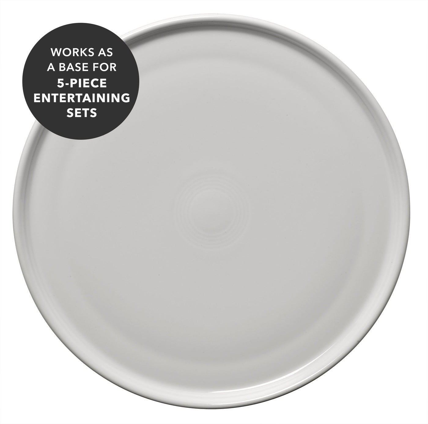 12 Inch Round Baking and Serving Platter