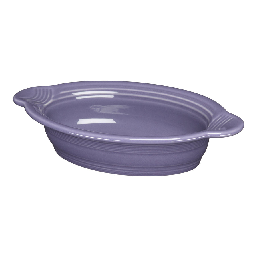 Lavender 9 1/8 Inch Oval Individual Casserole 13 OZ