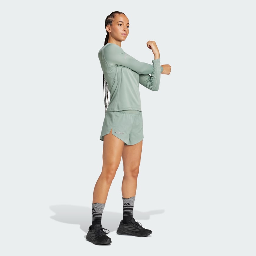 Women's adidas Ultimate Running Reflective Long Sleeve Tee