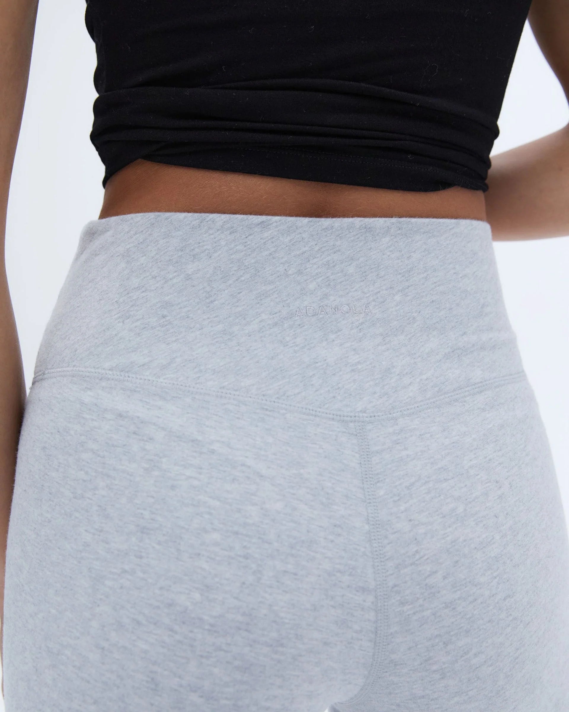 Cotton Yoga Pant - Grey Melange