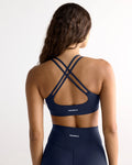 Ultimate Cross Back Bra - Navy Blue