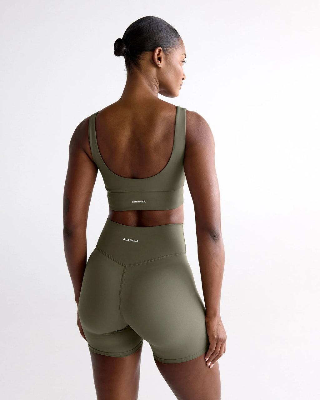 Ultimate Crop Shorts - Olive Green