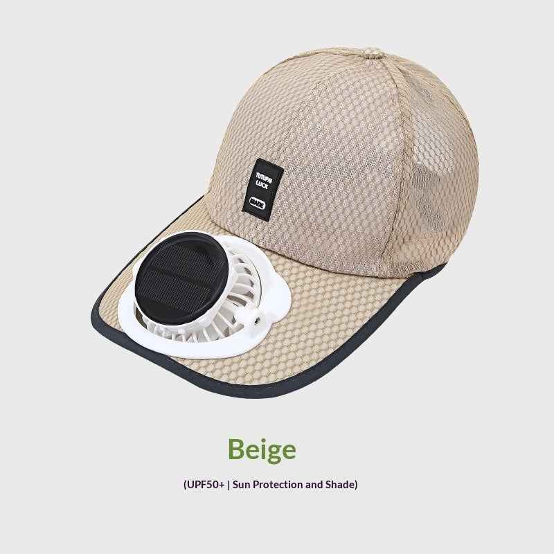 Solar Charging Fan Hat – Cooling Baseball Cap