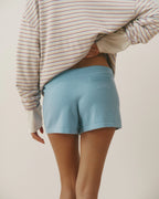 Knit Shorts - Breeze Blue