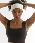 Jersey Headband - Marshmallow White