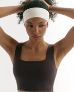 Jersey Headband - Marshmallow White